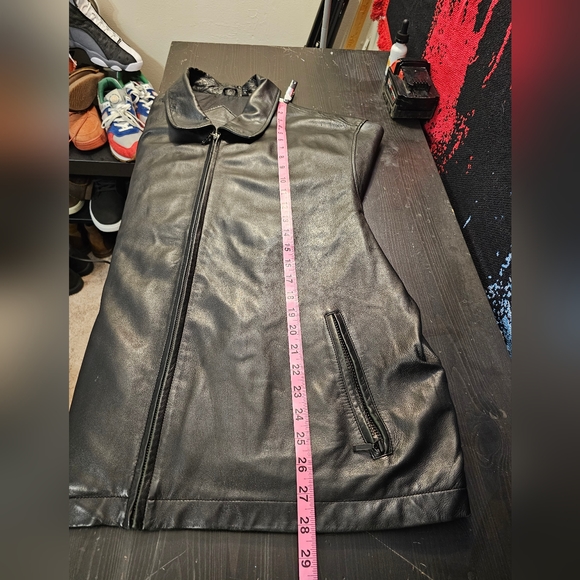 Roundtree Yorke Mens Lambskin Leather Jacket - Picture 8 of 13